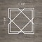 Ekena Millwork Small Kiowa Decorative Fretwork Wall Panels in Architectural Grade PVC, 11 3/8"W x 11 3/8"H x 3/8"T WALP12X12KWA - alternate 5
